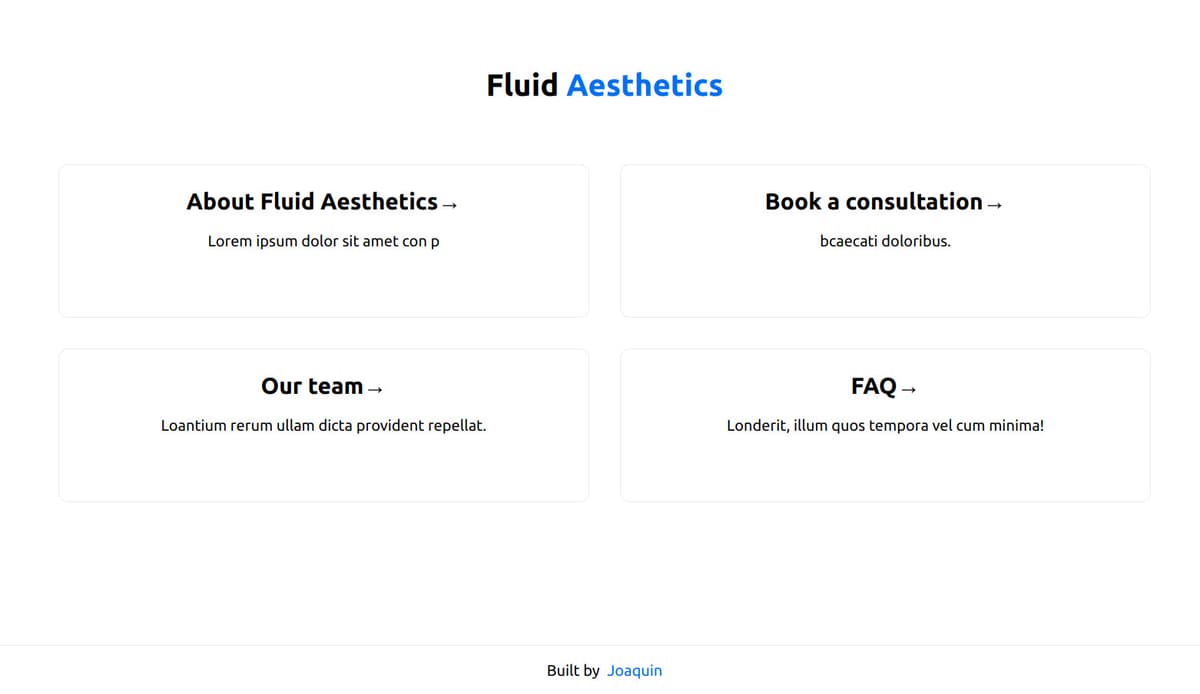 link image to fluidaesthetics.com
